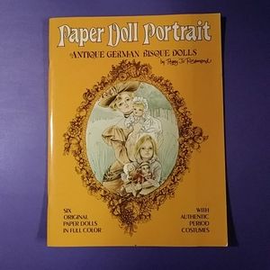 Antique German Bisque Paper Dolls 1985 Peggy Jo Rosamond
